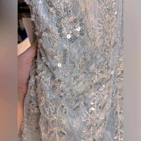 Mac Duggal 20312 Embroidered Sleeveless A Line Gown - Picture 9 of 14